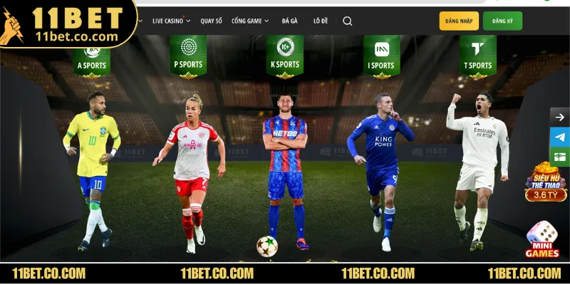 Giới thiệu đôi nét về sảnh cá độ thể thao 11BET trực tuyến